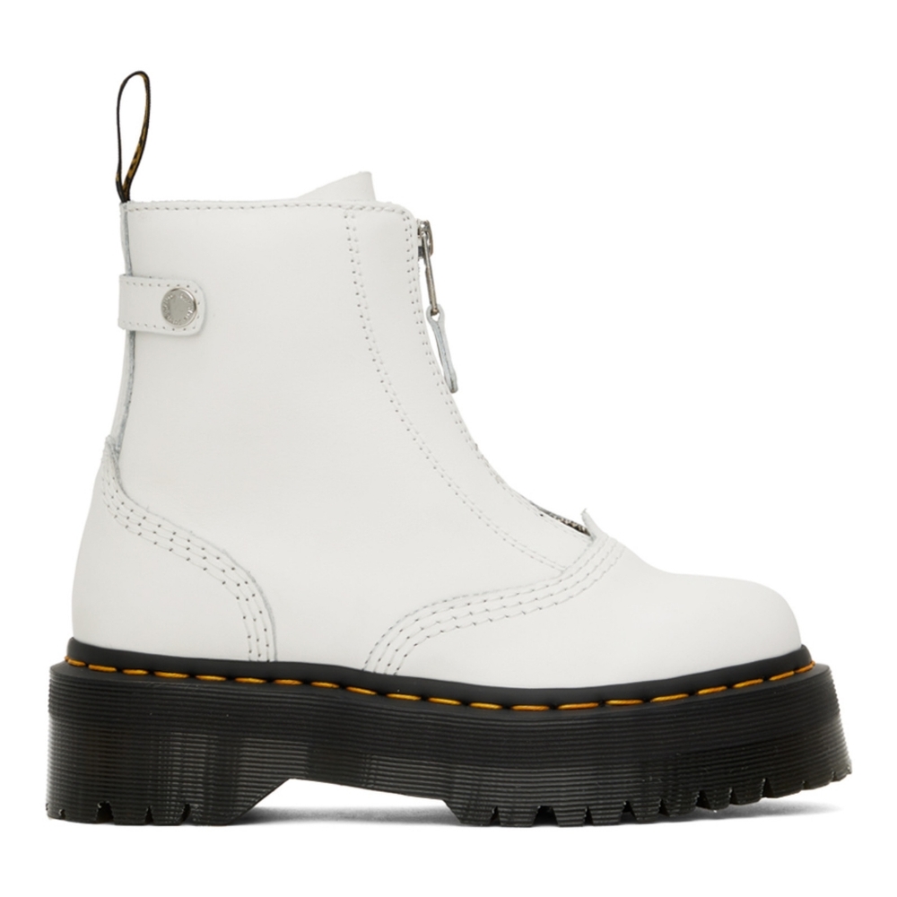 Dr Martens Women's Jetta Boots US8L WHITE